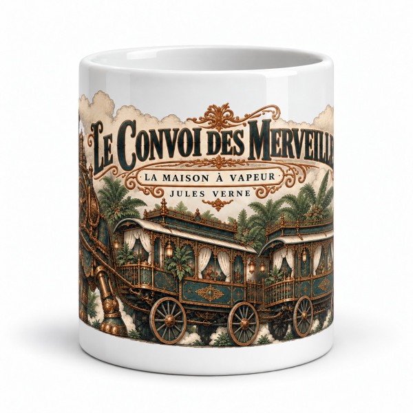 Mug Jules Verne - Le convoi des merveilles, Manufacture Arssans