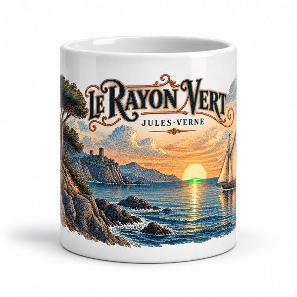 Mug Jules Verne - Le dernier éclat du soleil, Manufacture Arssans