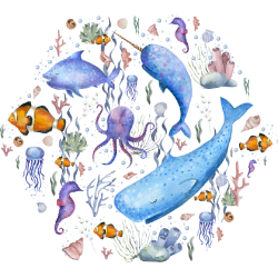 Papier Peint Aquarelle Oceanis