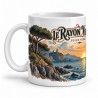 Mug Jules Verne - Le dernier éclat du soleil, anse à gauche