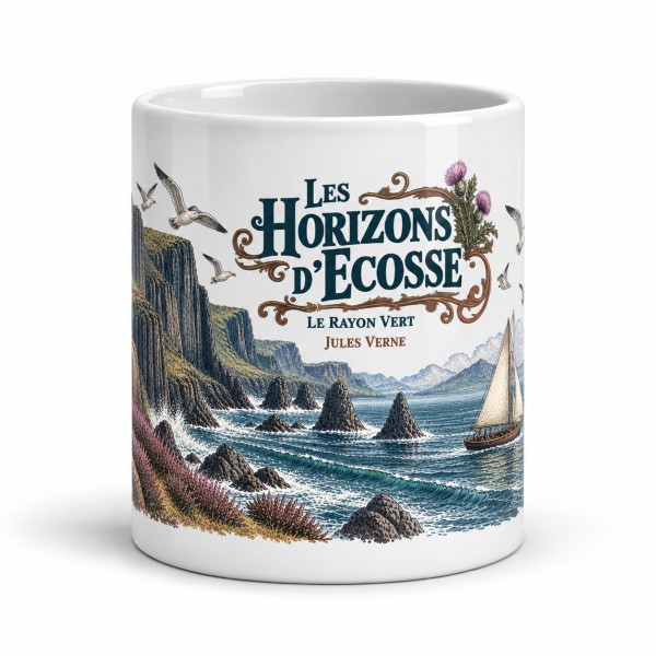 Mug Jules Verne - Les horizons d’Écosse, Manufacture Arssans