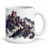 Mug Jules Verne - Le château dans la brume, anse à droite