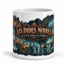 Mug Jules Verne - La cité sous la terre, vue de face