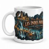 Mug Jules Verne - La cité sous la terre, anse à gauche