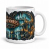 Mug Jules Verne - La cité sous la terre, anse à droite