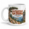 Mug Jules Verne - Le château de Pisino, anse à gauche
