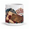 Mug Jules Verne - Le secret de Sandorf, vue de face
