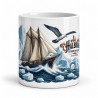 Mug Jules Verne - La Halbrane, vue de face
