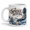 Mug Jules Verne - Le sphinx austral, anse à gauche