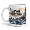 Mug Jules Verne - La dernière lumière, anse à gauche