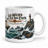 Mug Jules Verne - Les récifs de l’île des États, anse à droite