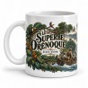 Mug Jules Verne - Remonter le grand fleuve, anse à gauche