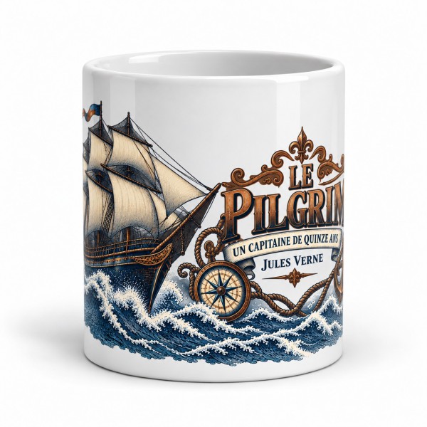 Mug Jules Verne - Le Pilgrim, Manufacture Arssans
