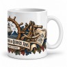 Mug Jules Verne - Le jeune capitaine, anse à droite