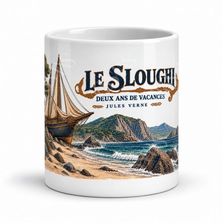 Mug Jules Verne - Le Sloughi échoué, vue de face
