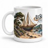 Mug Jules Verne - Le Sloughi échoué, anse à gauche