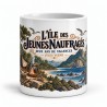 Mug Jules Verne - L’île des jeunes naufragés, vue de face