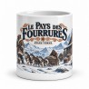 Mug Jules Verne - Le poste du Grand Nord, vue de face