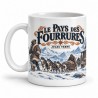 Mug Jules Verne - Le poste du Grand Nord, anse à gauche