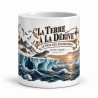 Mug Jules Verne - La terre à la dérive, vue de face