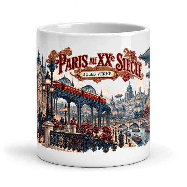 Mug Jules Verne - Paris imaginé, Manufacture Arssans