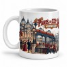 Mug Jules Verne - Paris imaginé, anse à gauche