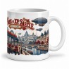 Mug Jules Verne - Paris imaginé, anse à droite