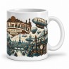 Mug Jules Verne - La ville des machines, anse à droite