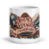 Mug Jules Verne - Agence des Voyages extraordinaires, vue de face