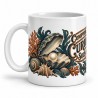 Mug Jules Verne - Comptoir des curiosités sous-marines, anse à gauche