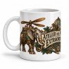 Mug Jules Verne - Atelier des machines extraordinaires, anse à gauche