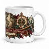 Mug Jules Verne - Société des explorateurs extraordinaires, anse à droite