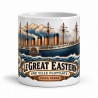 Mug Jules Verne - Le Great Eastern, vue de face