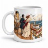 Mug Jules Verne - Promenade sur l’Atlantique, anse à gauche