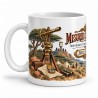 Mug Jules Verne - Mesurer le méridien, anse à gauche
