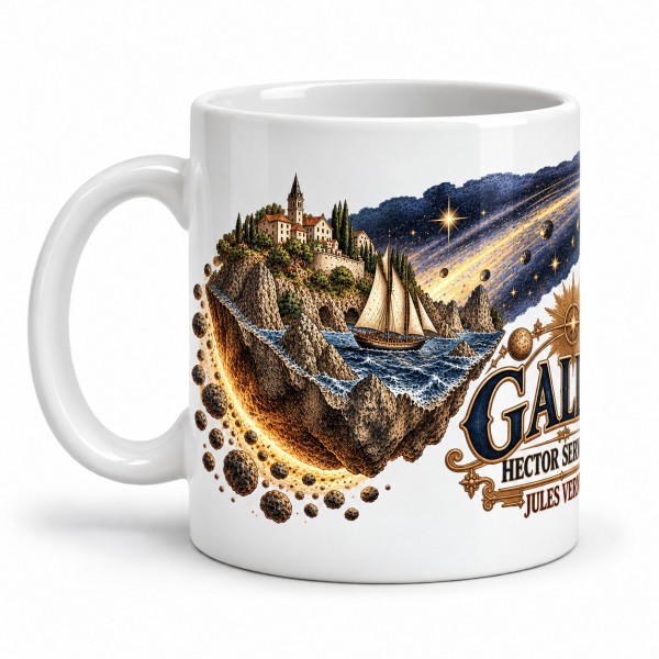 Mug Jules Verne - Gallia, anse à gauche