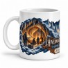 Mug Jules Verne - L’hivernage sur la comète, anse à gauche