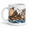 Mug Jules Verne - Le radeau de l’Atlantique, anse à gauche