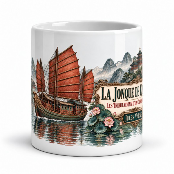 Mug Jules Verne - La jonque de Kin-Fo, Manufacture Arssans