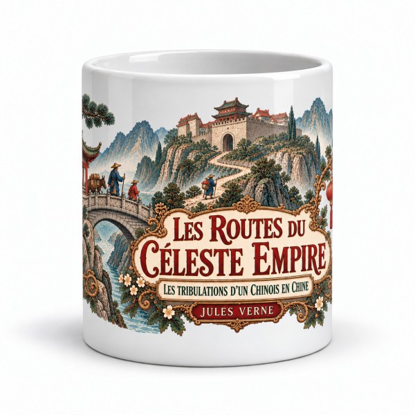 Mug Jules Verne - Les routes du Céleste Empire, Manufacture Arssans