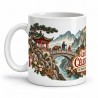 Mug Jules Verne - Les routes du Céleste Empire, anse à gauche