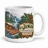 Mug Jules Verne - Le grand radeau de l’Amazone, anse à droite