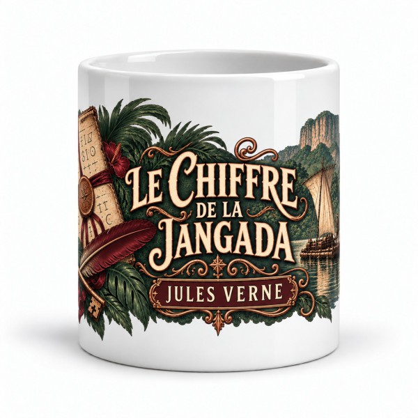Mug Jules Verne - Le chiffre de la Jangada, Manufacture Arssans