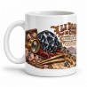 Mug Jules Verne - Le diamant de Cyprien, anse à gauche