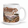 Mug Jules Verne - Le diamant de Cyprien, anse à droite