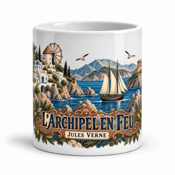 Mug Jules Verne - L’archipel grec, Manufacture Arssans