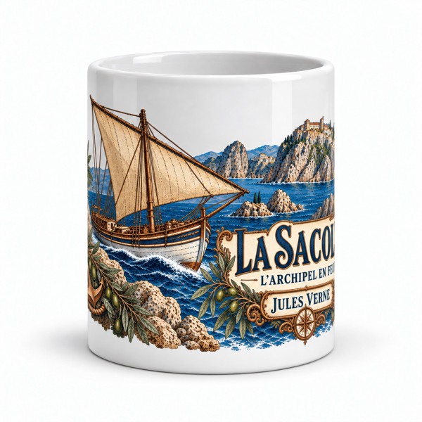 Mug Jules Verne - La sacolève, Manufacture Arssans