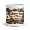 Mug Jules Verne - Le billet du destin, vue de face