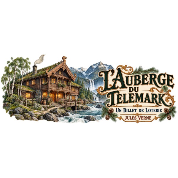 Mug Jules Verne - L’auberge du Telemark, décor à plat