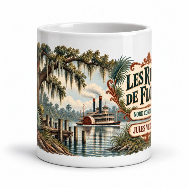 Mug Jules Verne - Les rives de Floride, Manufacture Arssans